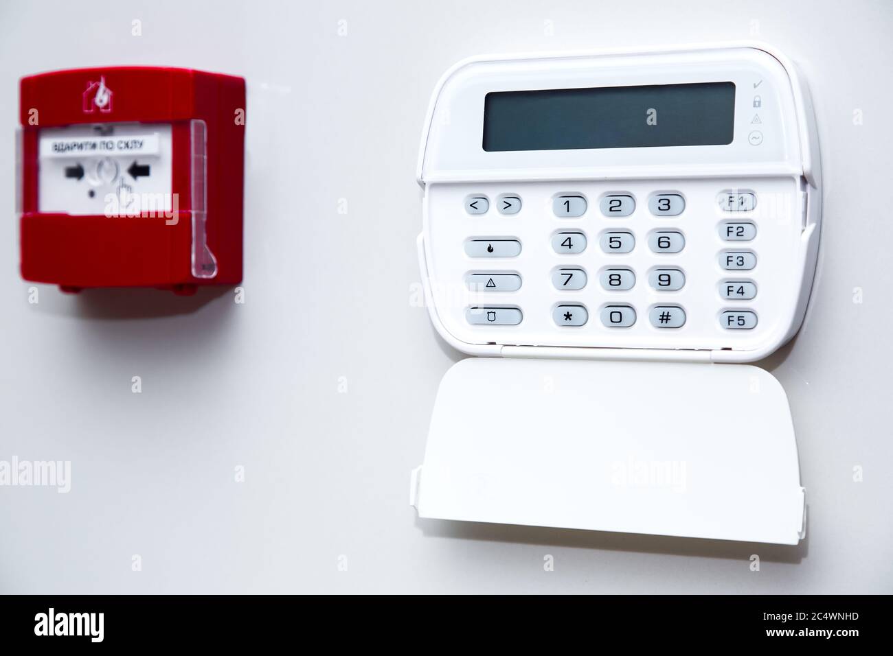 Tableau de commande d'alarme incendie Système d'alarme incendie