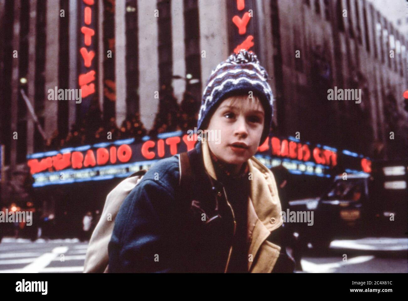 macaulay culkin, maison seule 2 - perdu à new york, 1992 Banque D'Images