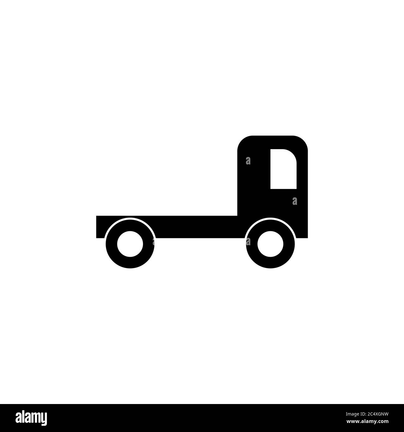 illustration du modèle de conception du vecteur pour camion utilitaire Illustration de Vecteur