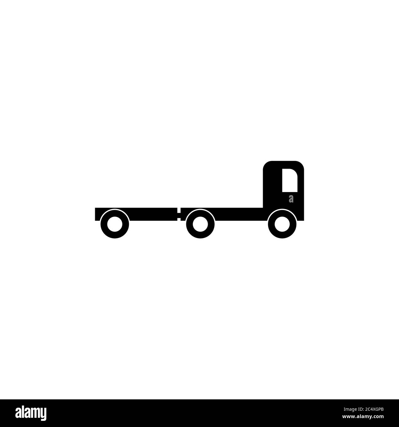 illustration du modèle de conception du vecteur pour camion utilitaire Illustration de Vecteur