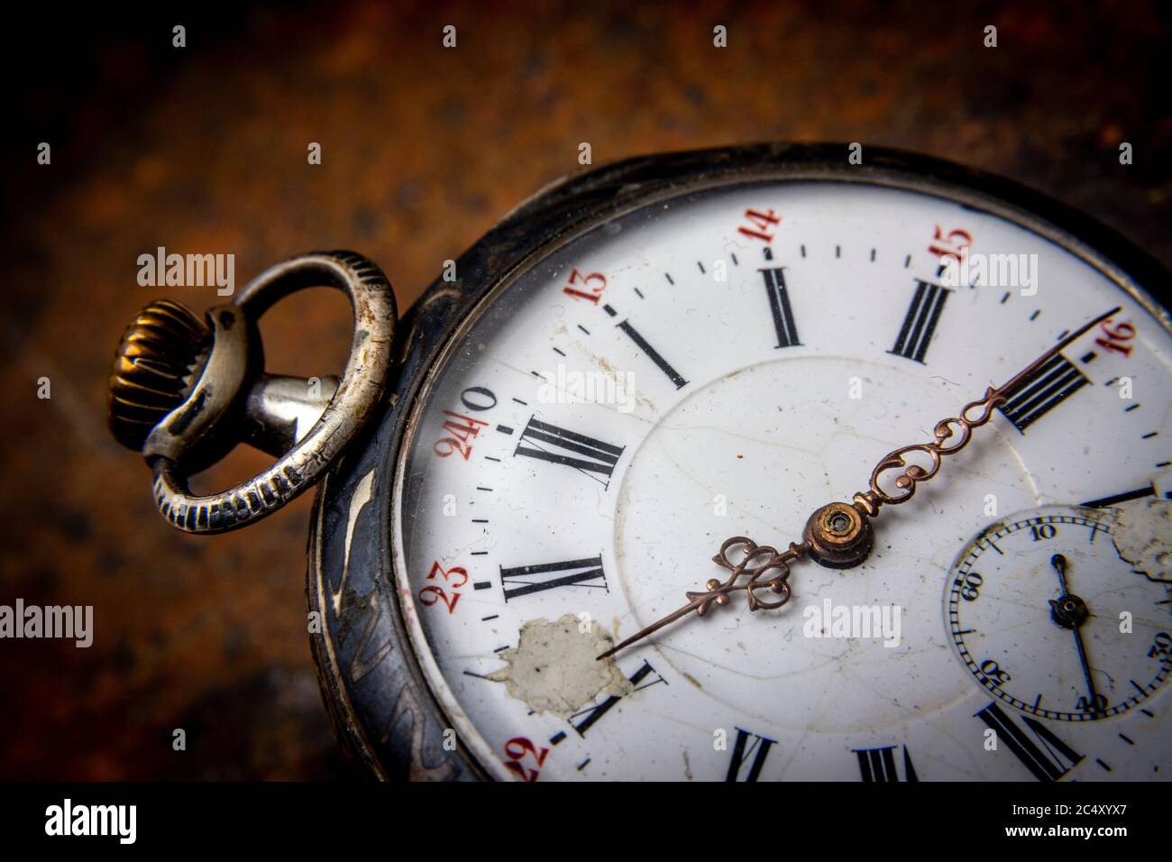 Gros plan du chronom tre vintage Photo Stock Alamy