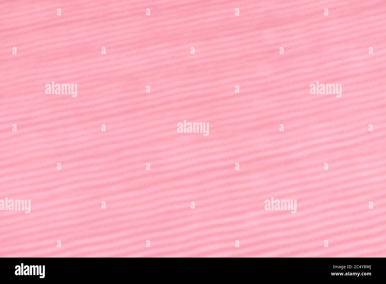 Ombres créatives abstraites sur fond rose pastel. Pose à plat. Concept d'été minimal. Espace de copie créatif. Banque D'Images
