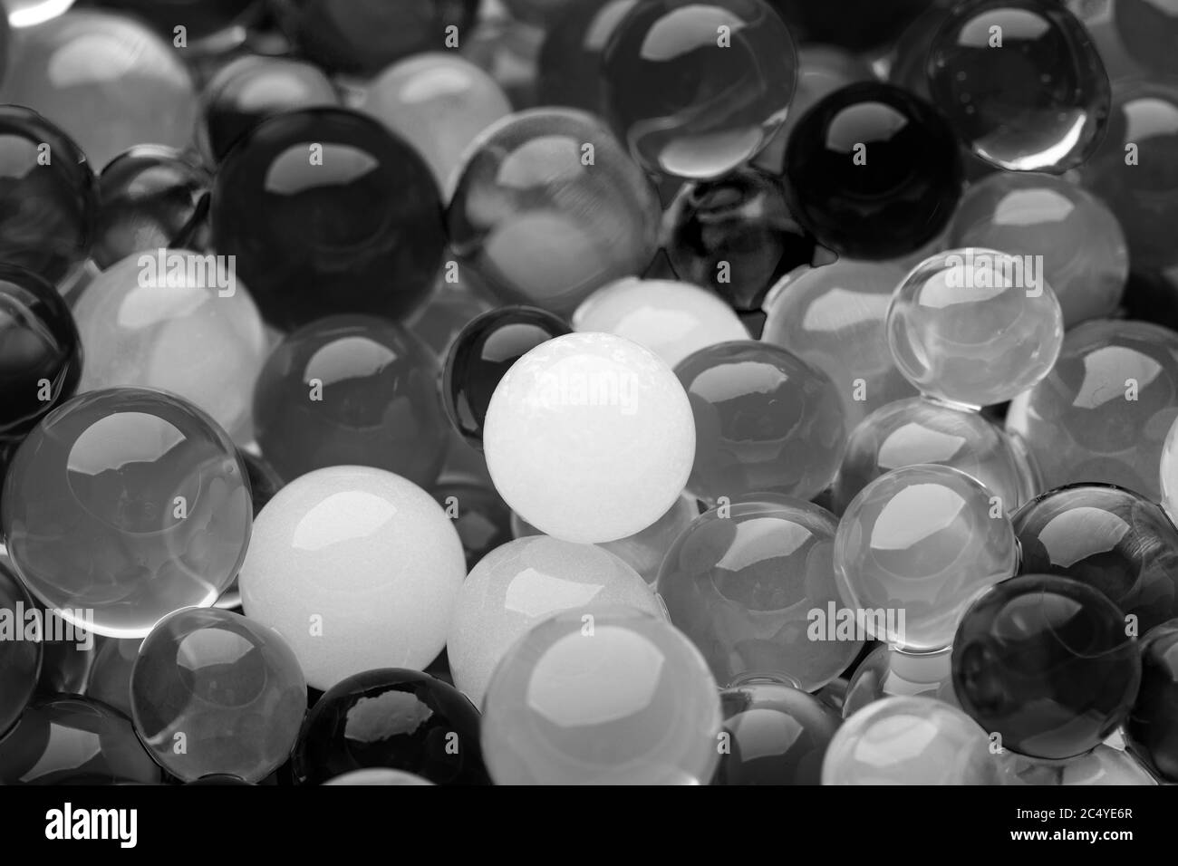 Сoloured texture de la boule, couleur de fond des perles d'hydrogel Banque D'Images