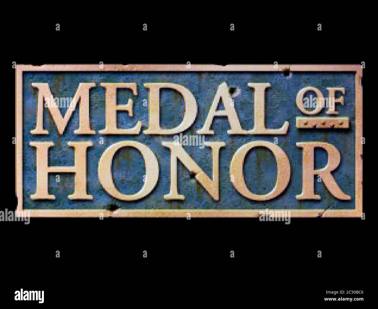 Médaille d'honneur - Sony PlayStation 1 PS1 PSX - usage éditorial uniquement Banque D'Images
