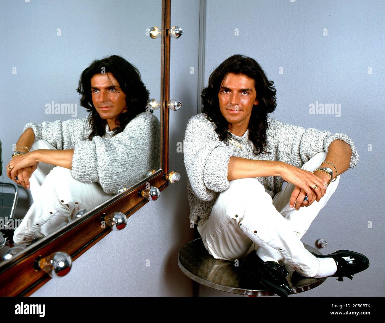 Moderne parlant vers 1987: Thomas Anders Photo Stock - Alamy