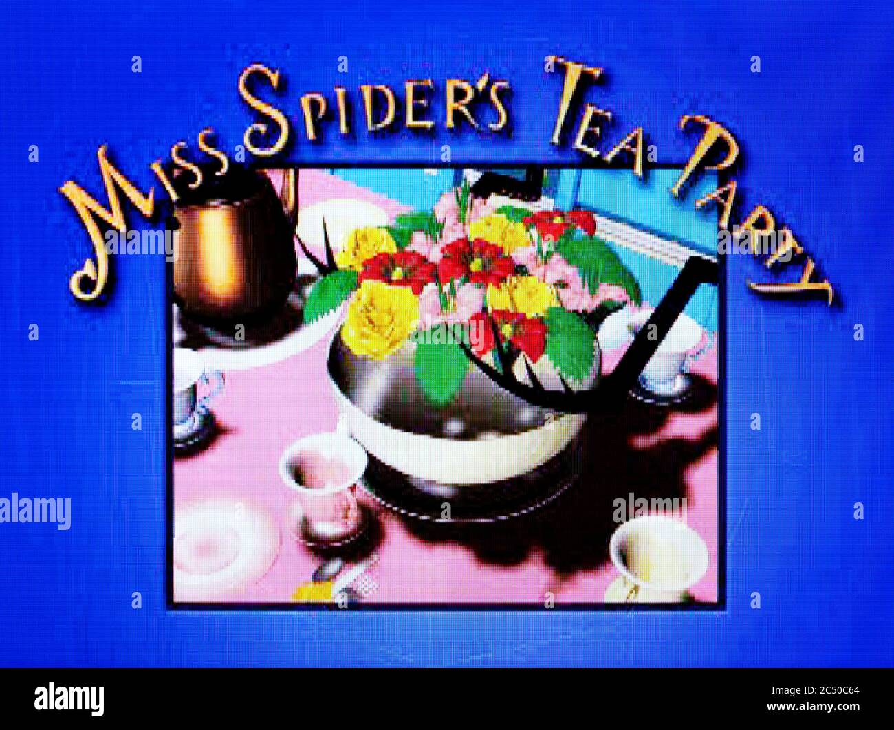 Miss Spider's Tea Party - Sony PlayStation 1 PS1 PSX - usage éditorial uniquement Banque D'Images