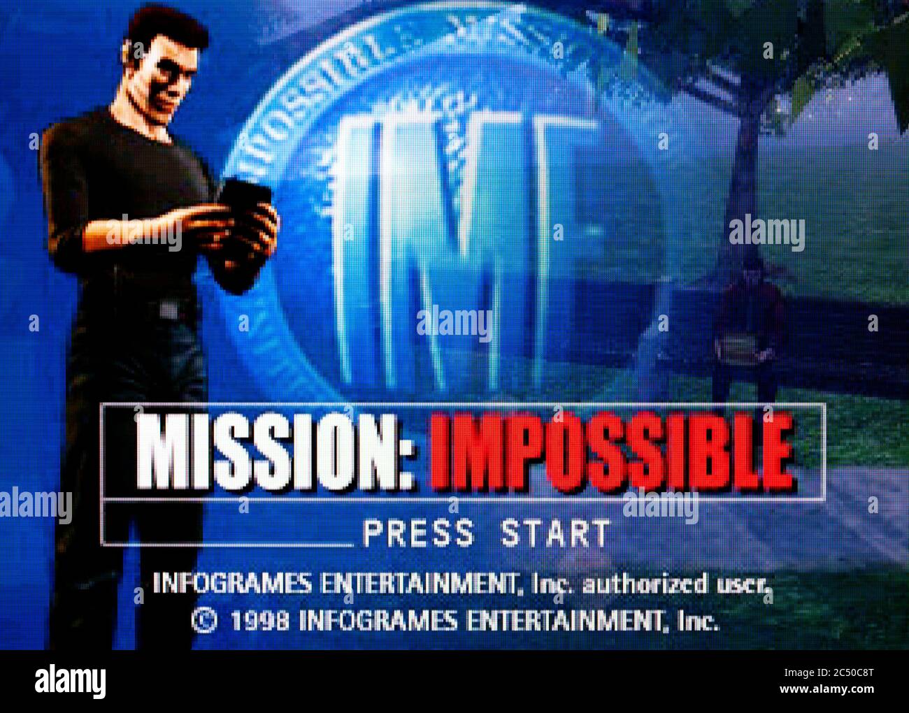 Mission impossible - Sony PlayStation 1 PS1 PSX - usage éditorial uniquement Banque D'Images