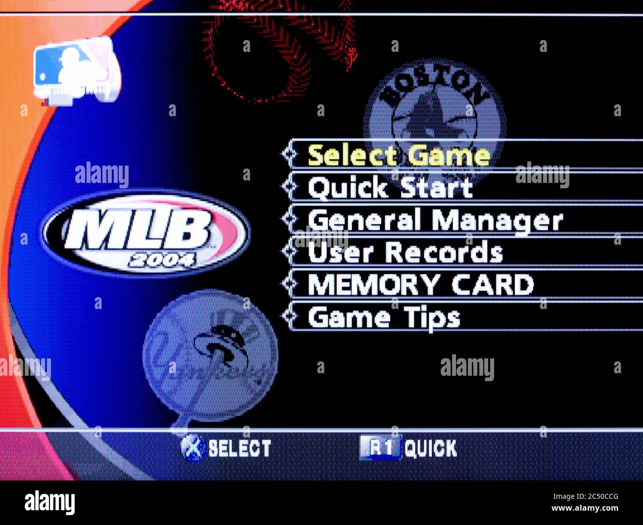 MLB 2004 - Sony PlayStation 1 PS1 PSX - usage éditorial uniquement Banque D'Images