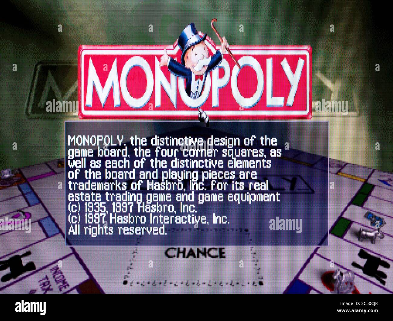 Monopoly - Sony PlayStation 1 PS1 PSX - usage éditorial uniquement Banque D'Images
