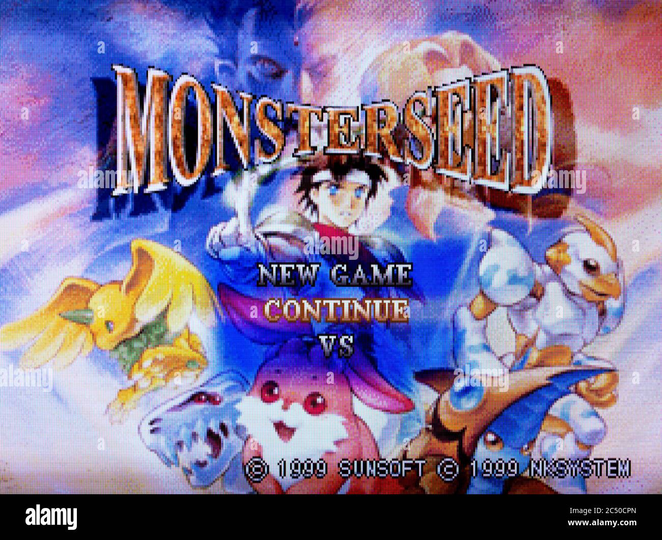 Monsterseed - Sony PlayStation 1 PS1 PSX - usage éditorial uniquement Banque D'Images