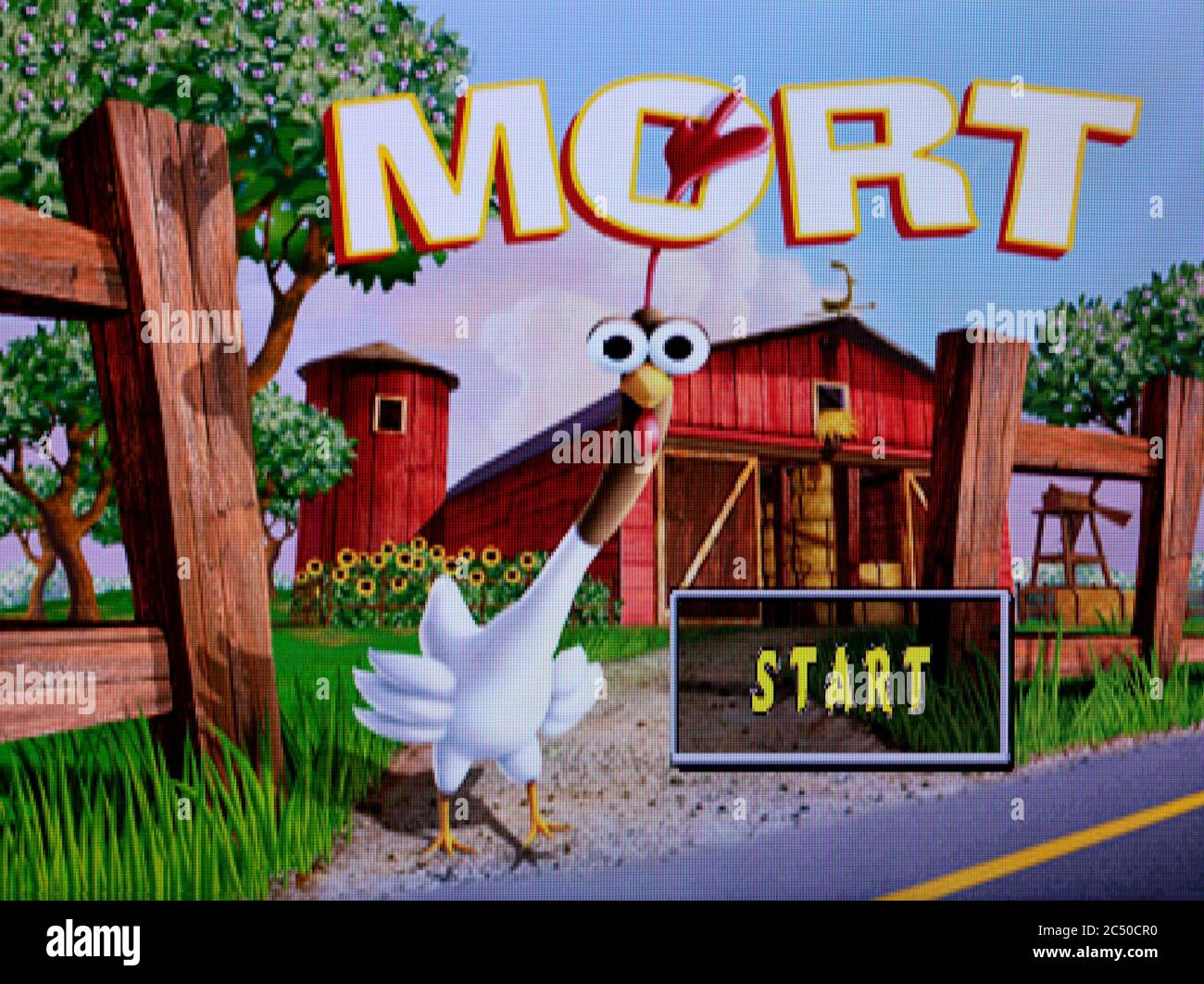 Mort The Chicken - Sony PlayStation 1 PS1 PSX - usage éditorial uniquement Banque D'Images