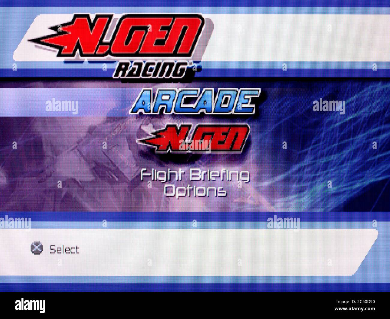 N.Gen Racing - Sony PlayStation 1 PS1 PSX - usage éditorial uniquement Banque D'Images