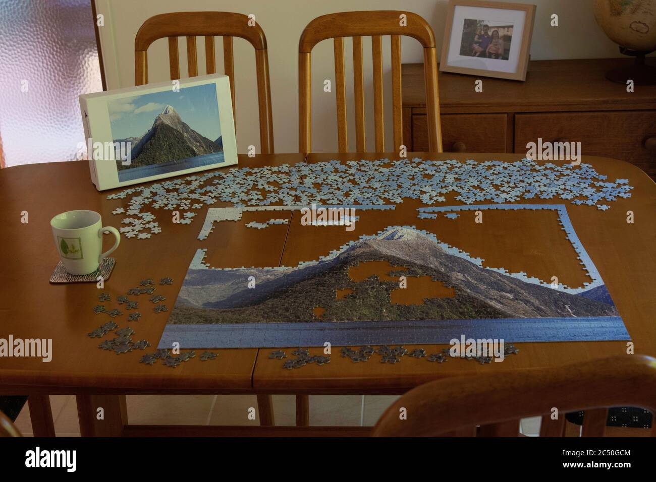 Relever le défi d'une photo d'une beauté exceptionnelle Banque D'Images