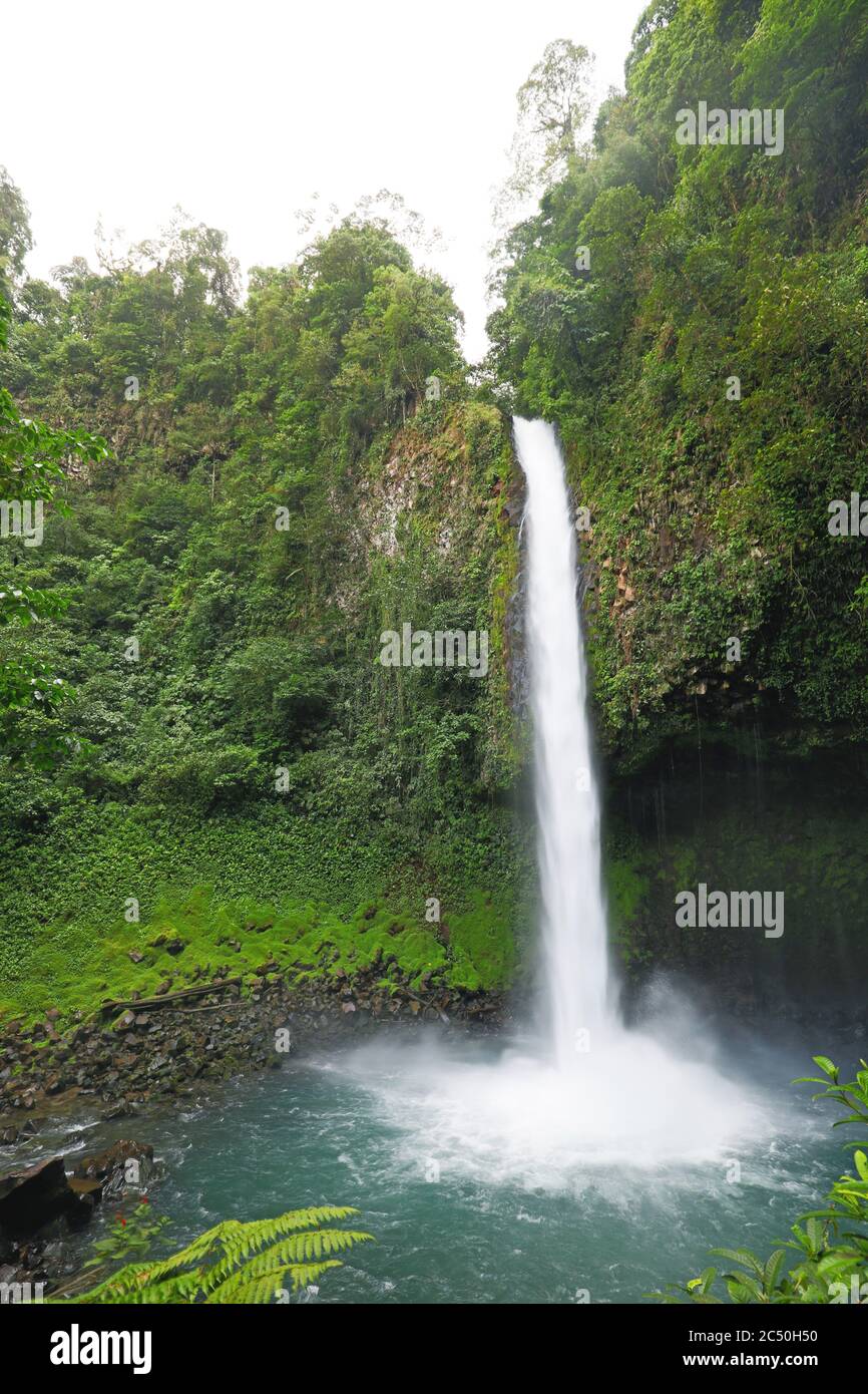 Cascade de la Fortuna, Costa Rica, la Fortuna Banque D'Images