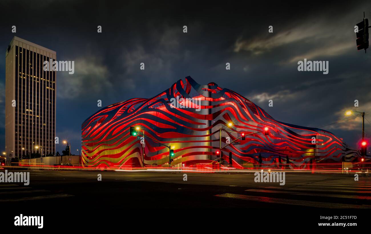 Musée automobile Petersen Banque D'Images