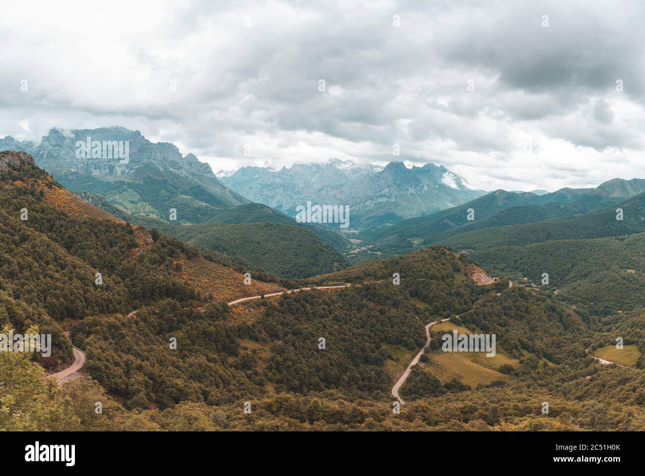 Mirador de Piedrashistas, Posada de Valdeon, Leon Banque D'Images