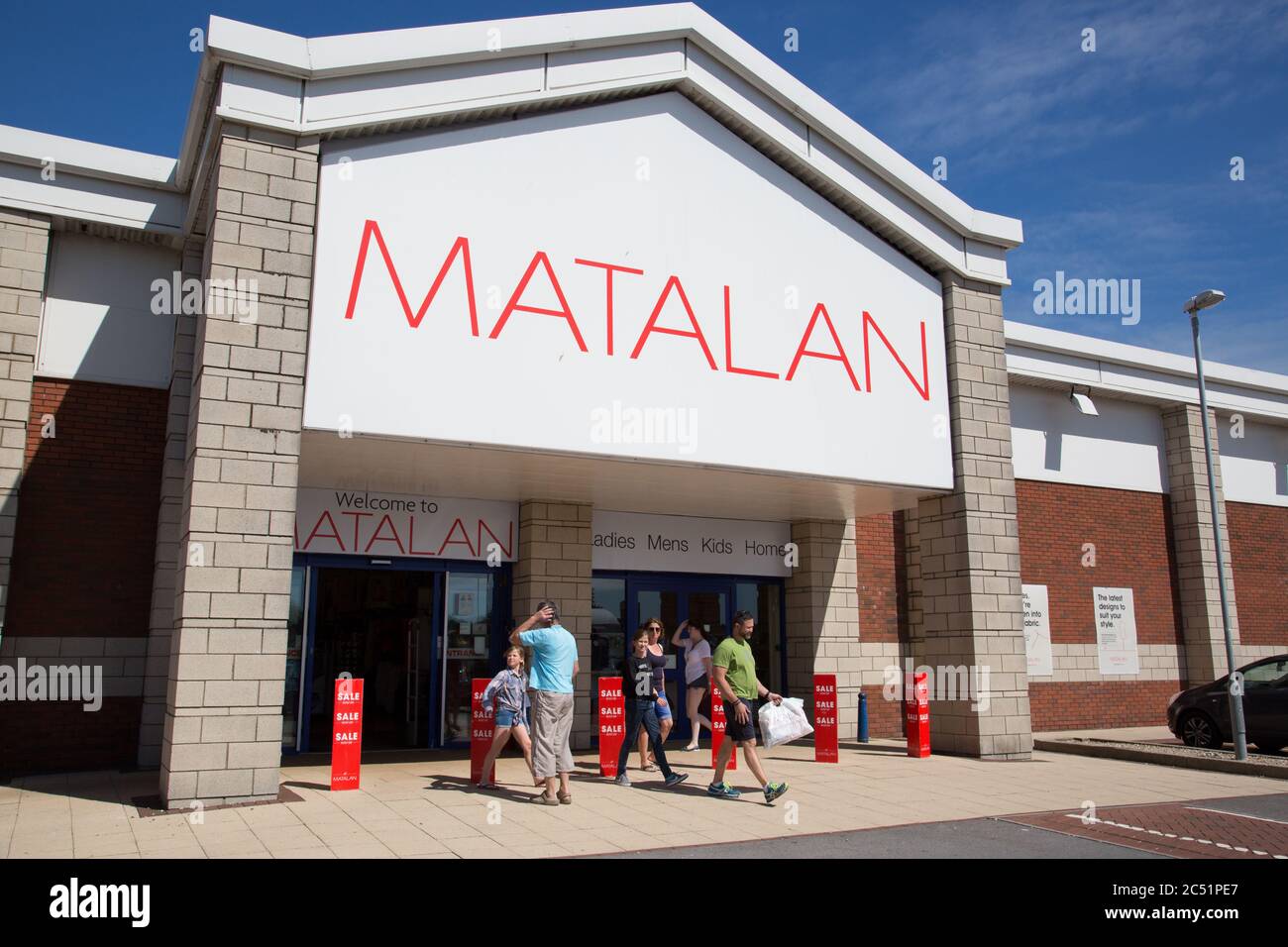 Matalan, Jubilee Retail Park, Weymouth Banque D'Images