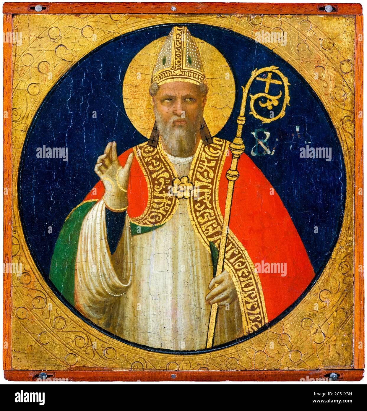 FRA Angelico, Saint Alexander, peinture, vers 1425 Banque D'Images
