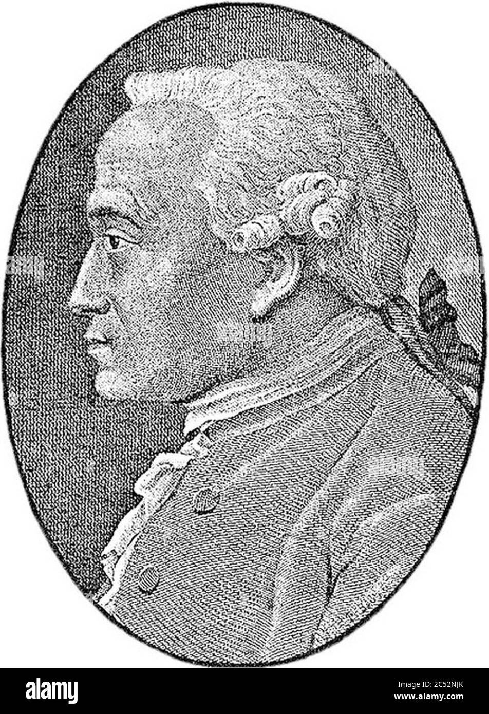 Emmanuel Kant. Banque D'Images