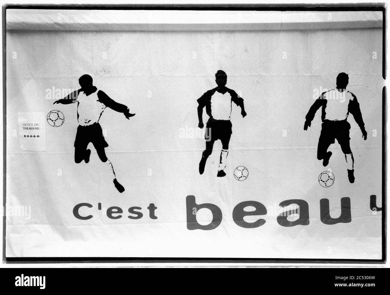 Championnat du monde de football, 1998, Lyon, France Banque D'Images