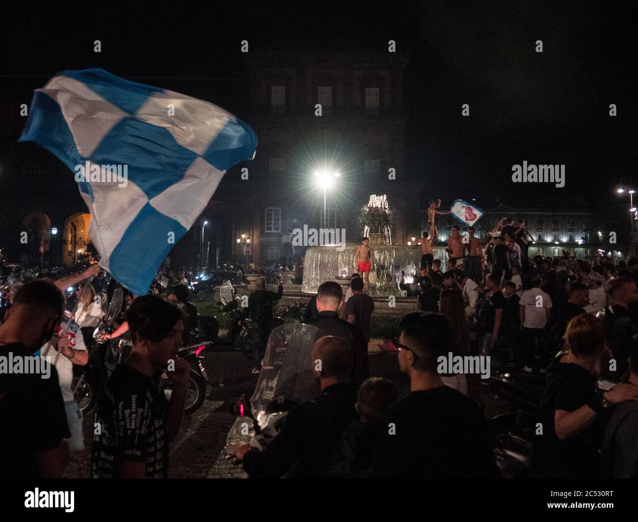 Napoli Coca Cola Cup Coppa Italia 2020 Banque D'Images