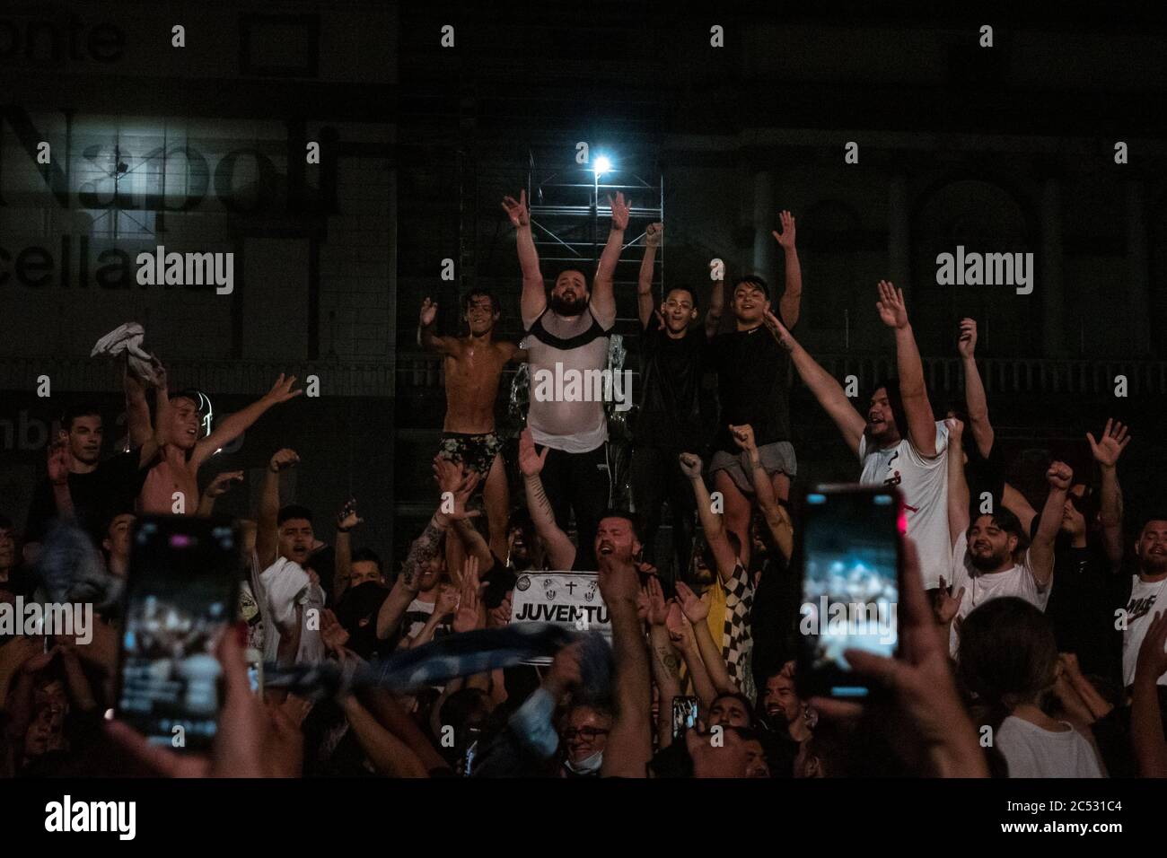 Napoli Coca Cola Cup Coppa Italia 2020 Banque D'Images