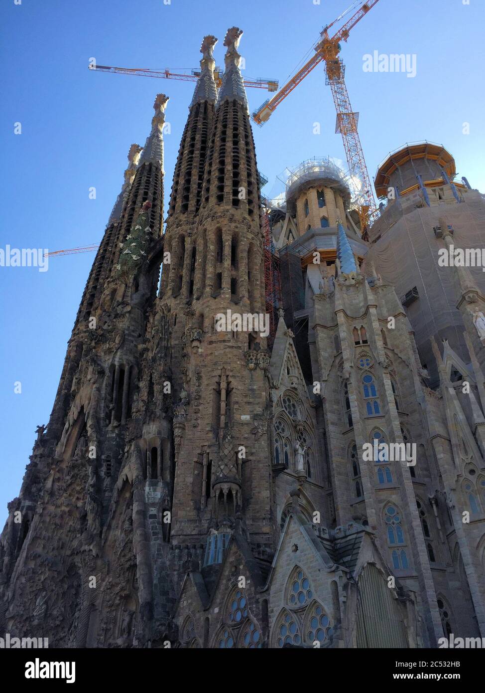 Sagrada Familia à Barcelone Banque D'Images