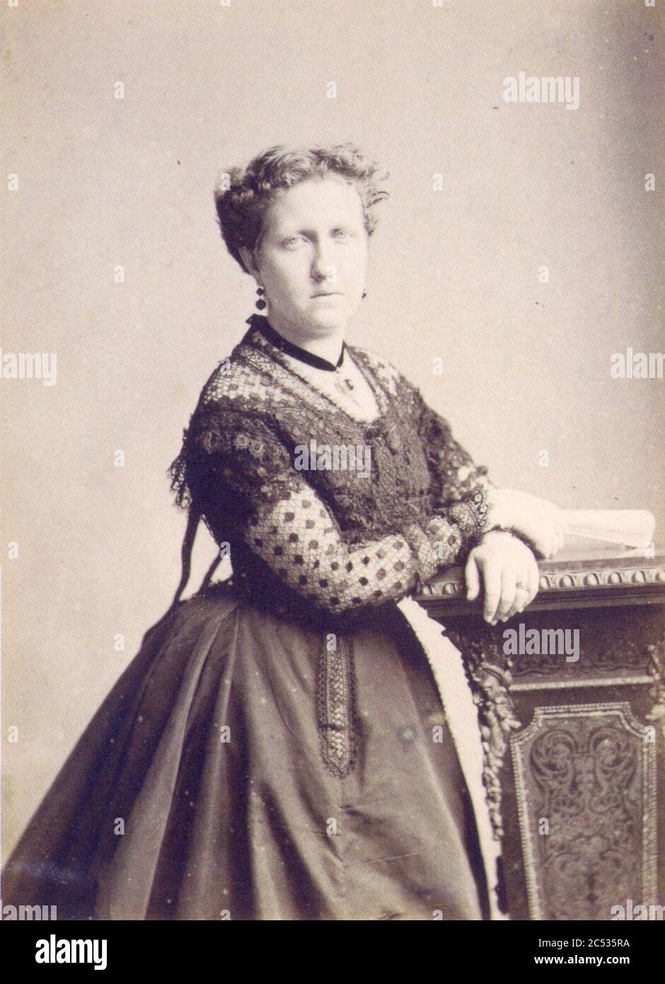 Isabel princesse impériale vers 1870. Banque D'Images