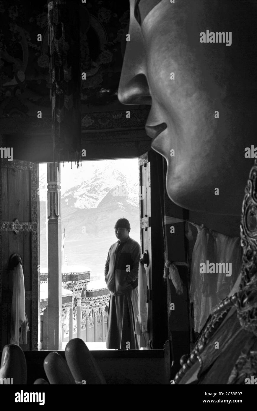 Le Ladakh, Inde. 18 mars, 2014. Banque D'Images