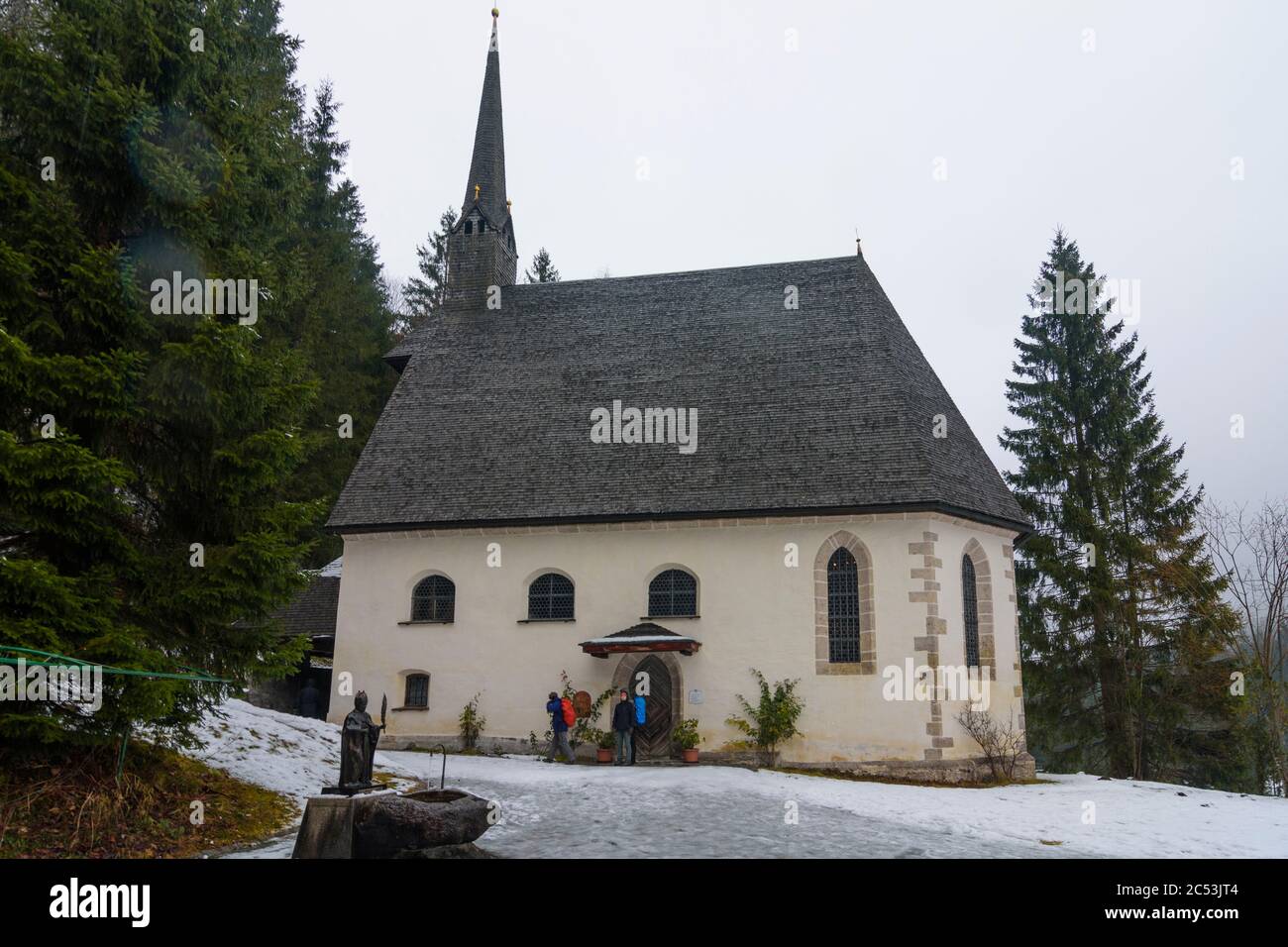 Saint Ulrich am Pillersee, église de la branche, église de pèlerinage Saint Adollari dans les Alpes de Kitzbühel, Pillersee Tal (vallée de Pillersee), Tyrol, Autriche Banque D'Images