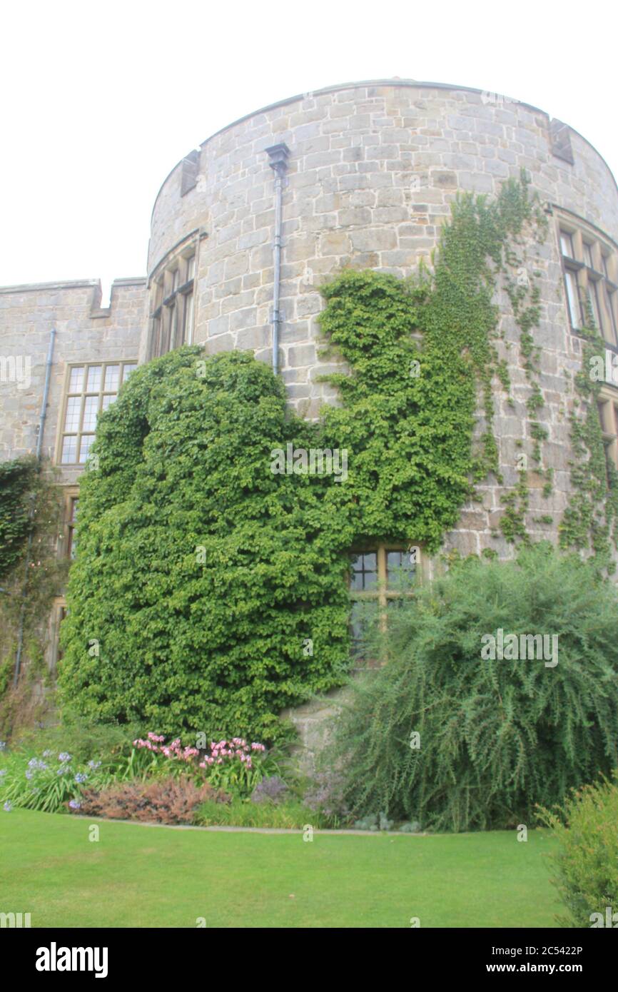 Château de Chirk au pays de Galles Banque D'Images