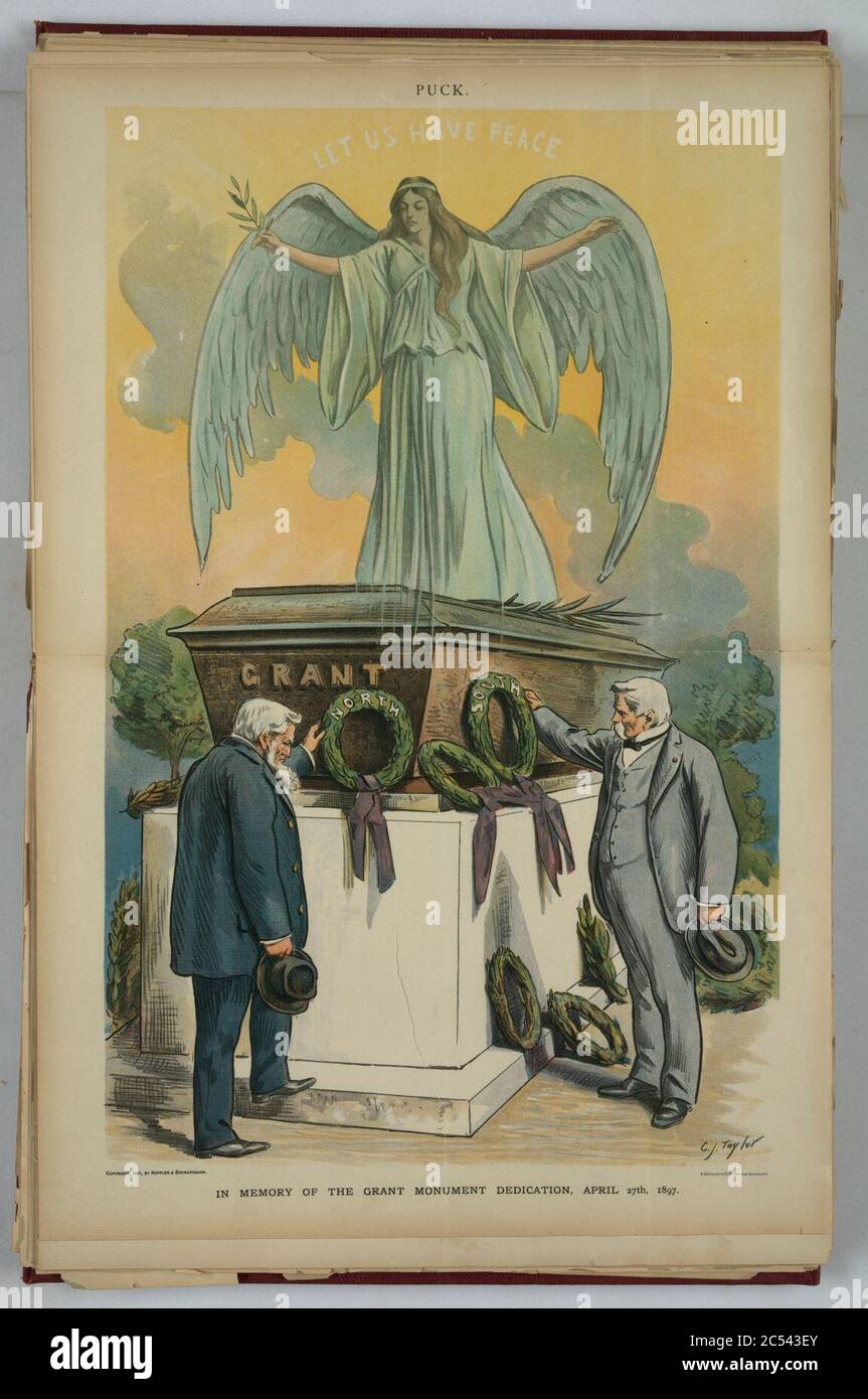 En mémoire de l'inauguration du monument Grant, le 27 avril 1897 - C.J. Taylor. Banque D'Images