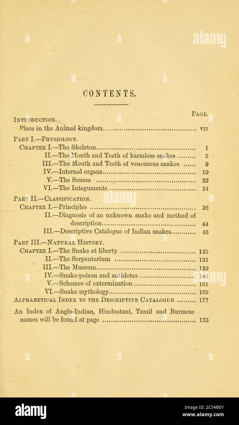 Serpents Indiens Banque D'Images