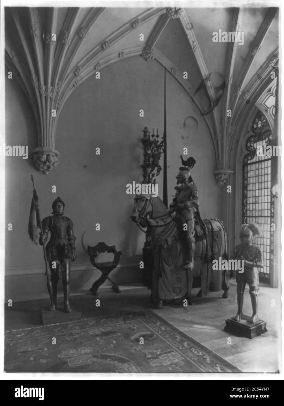 Intérieur de O.H.P. Belmont House, New York City Banque D'Images