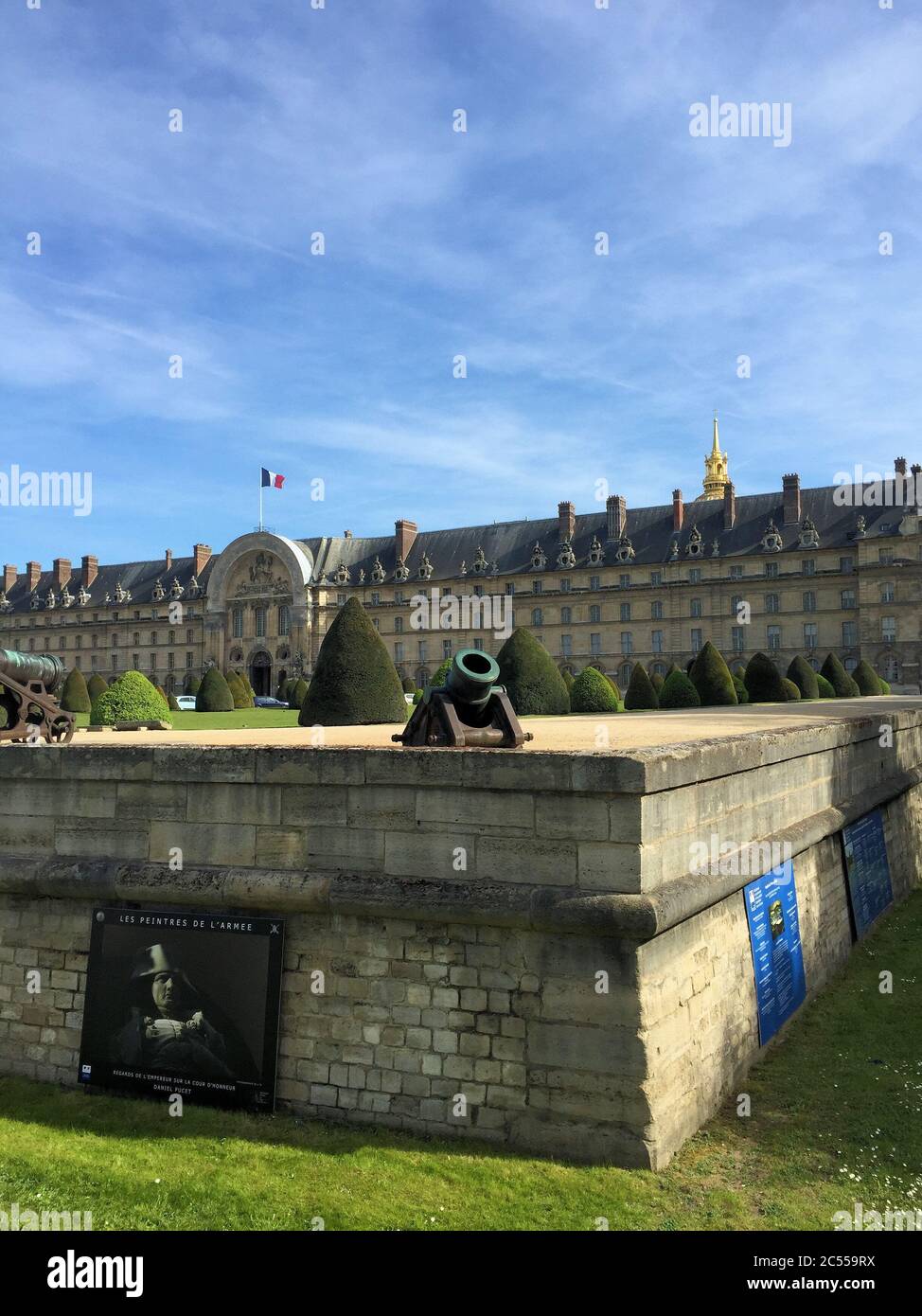 Hôtel des Invalides à Paris Banque D'Images