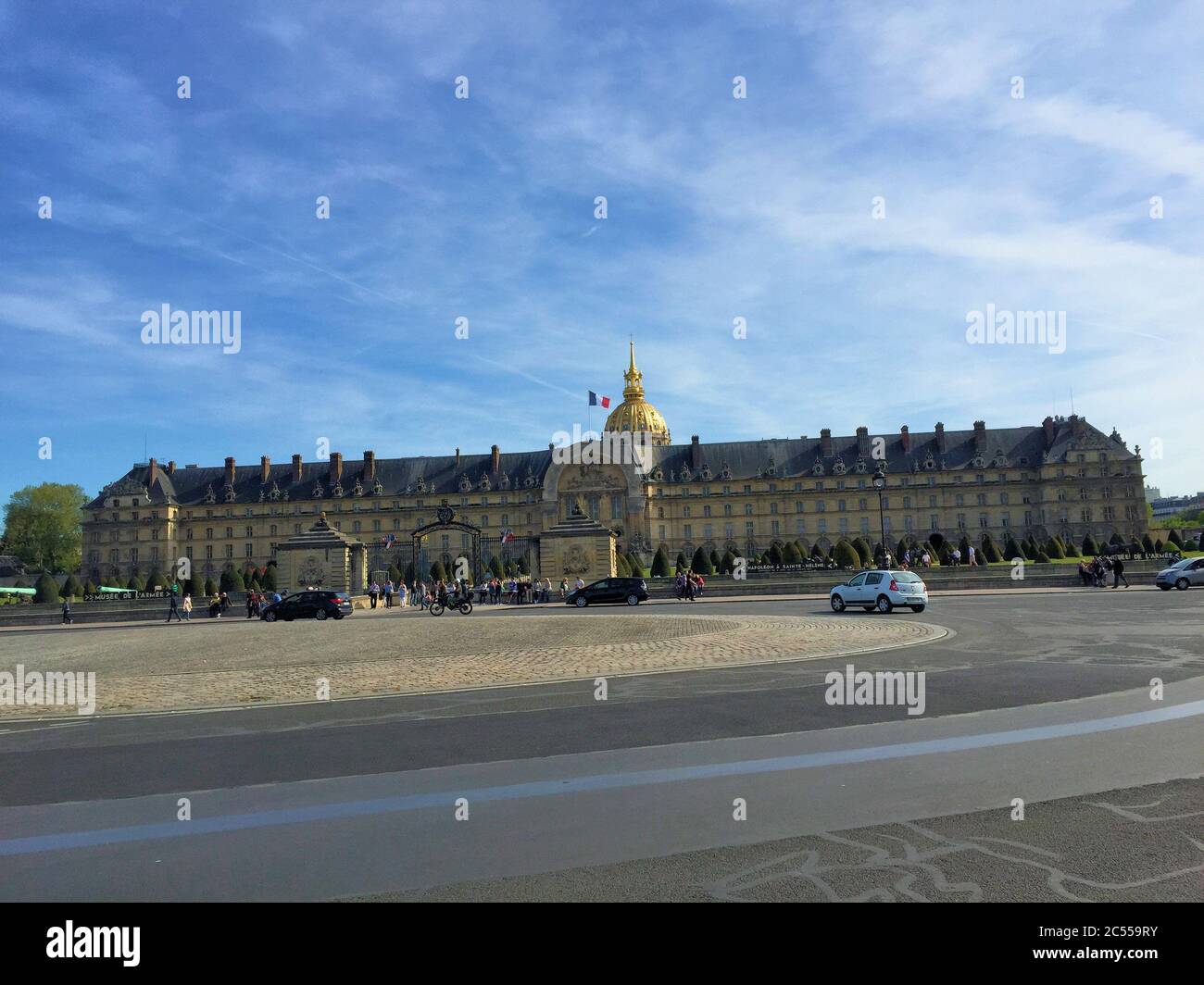 Hôtel des Invalides à Paris Banque D'Images