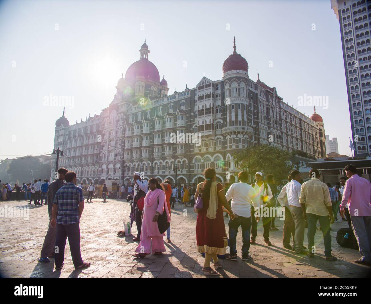 Mumbai, Inde - 17 décembre 2018 : Hôtel Taj Mahal Palace à Bombay, Asie. Banque D'Images