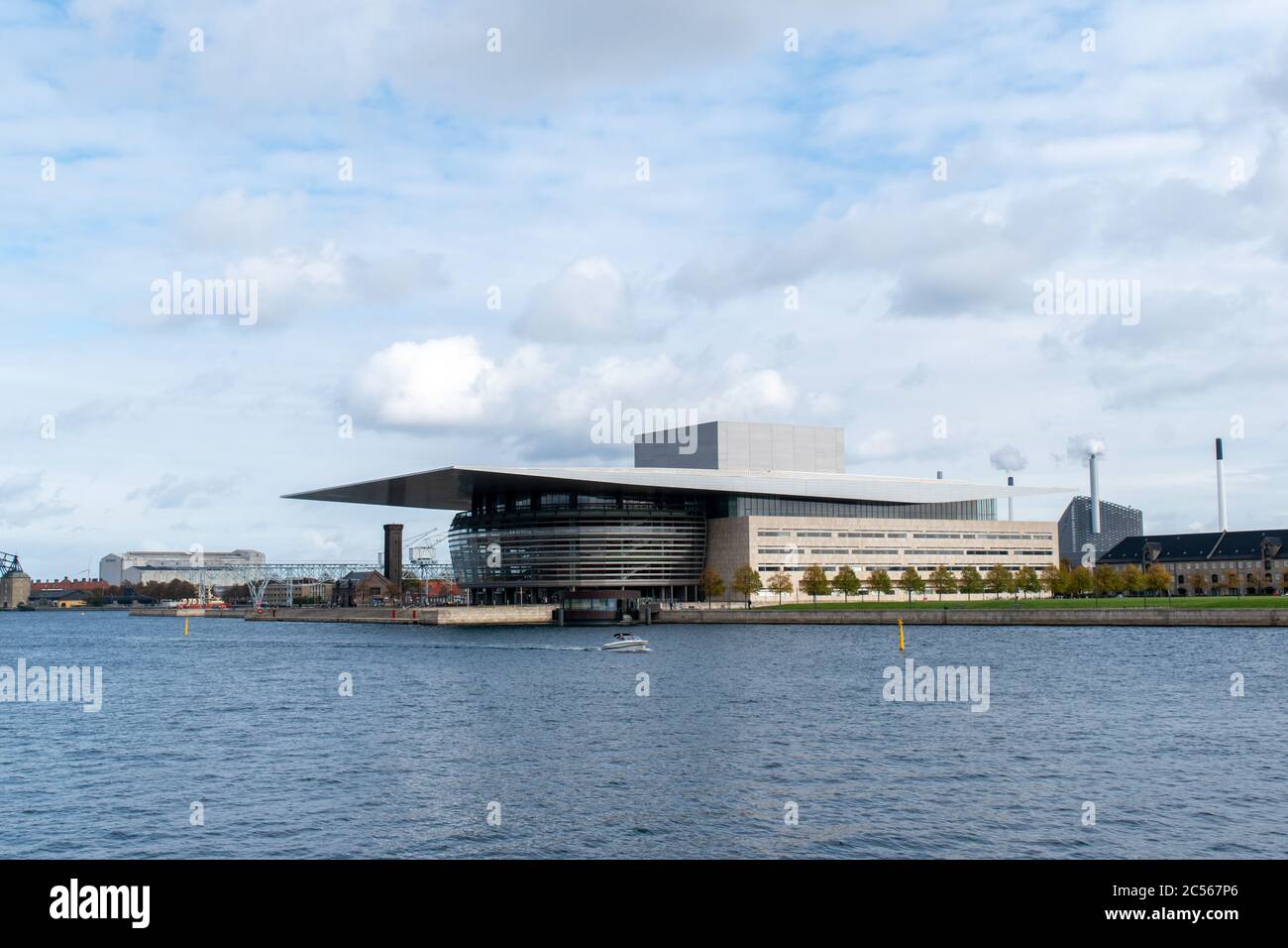 Copenhague / Danemark - Mai 25 2018: Opéra national de Copenhague, Danemark, par une belle journée d'hiver. Banque D'Images