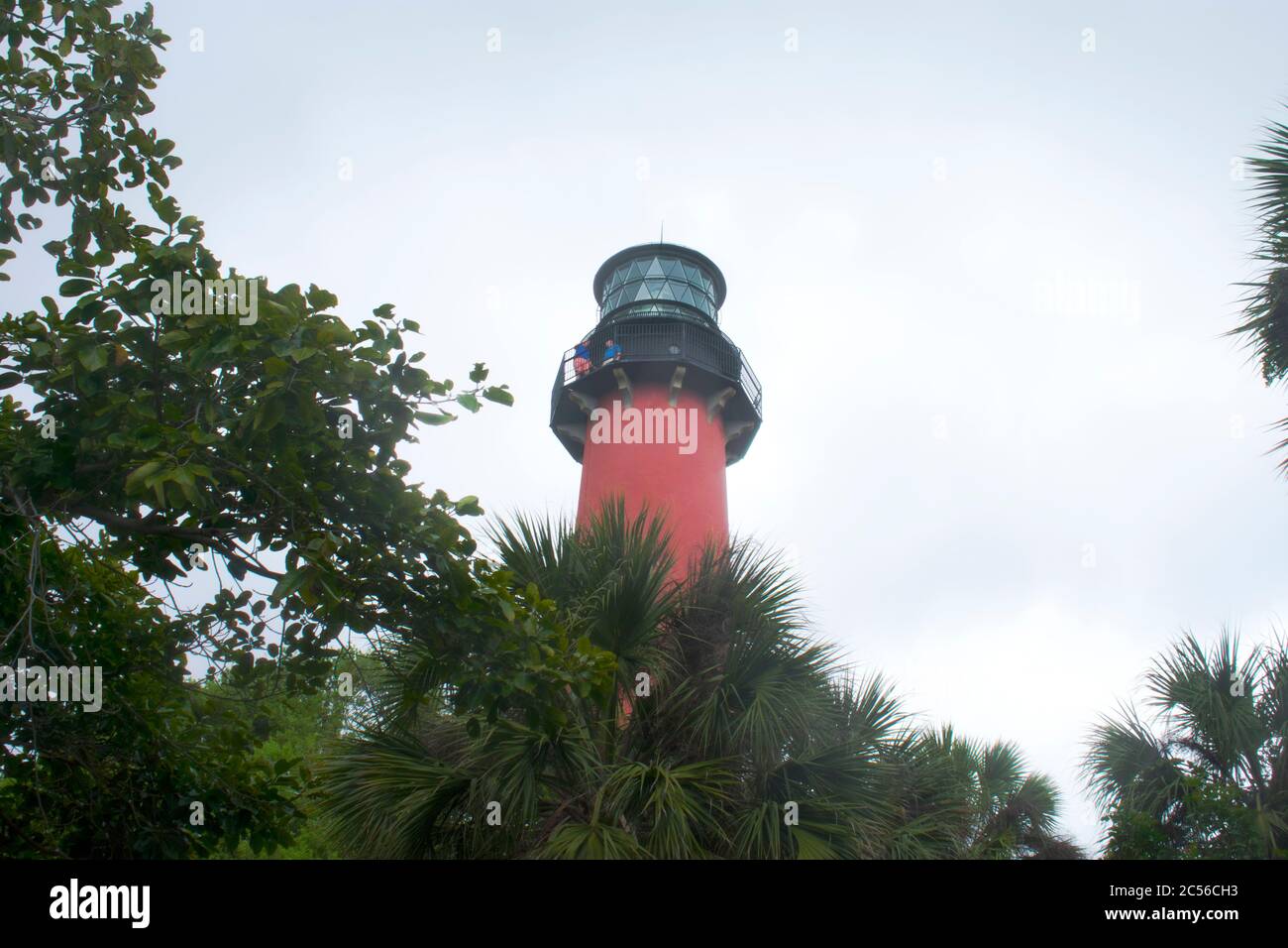 Jupiter Island Lighthouse, Tequesta, Floride, États-Unis Banque D'Images