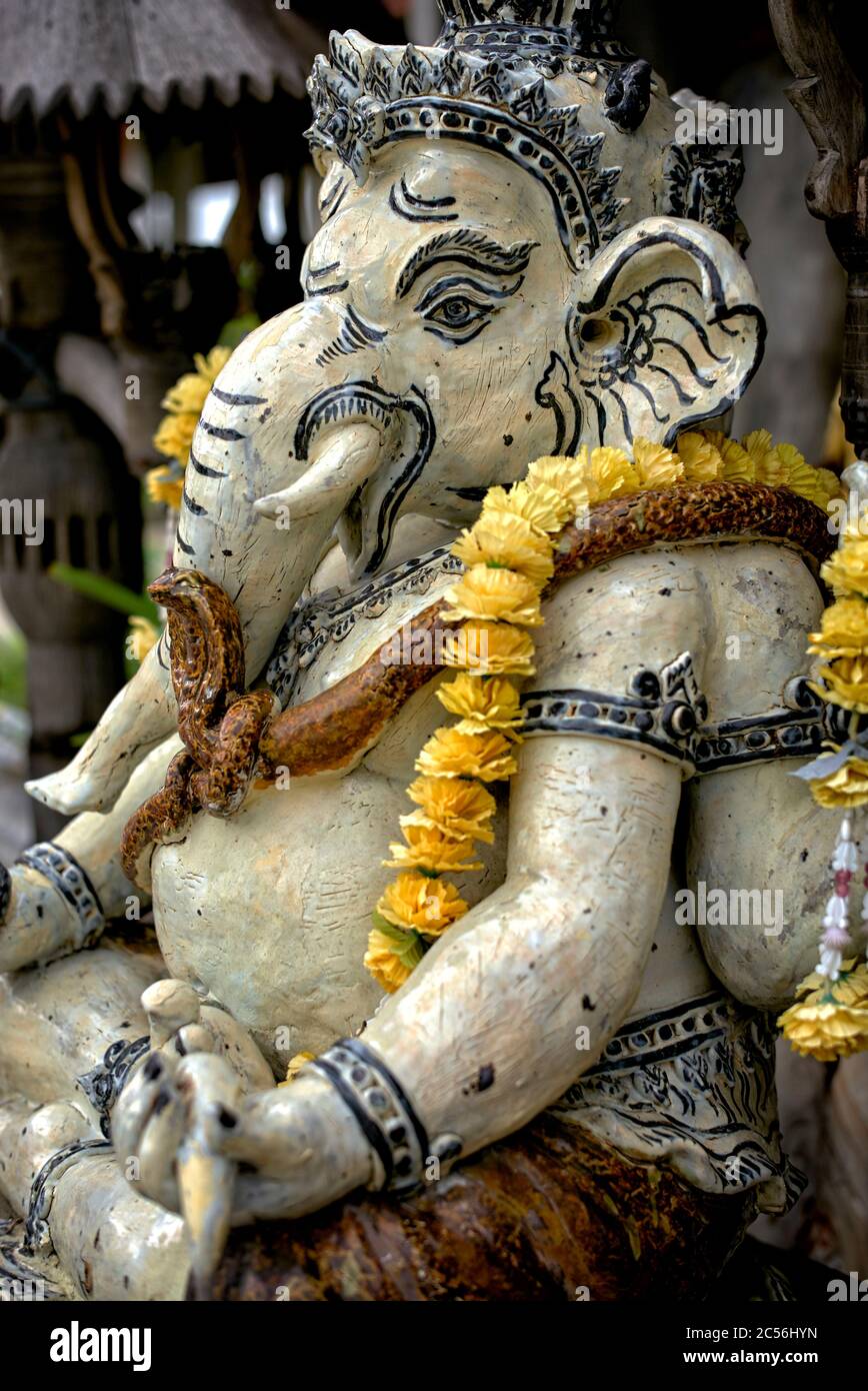 Ganesh. Éléphant dirigé Dieu, déité hindoue Banque D'Images