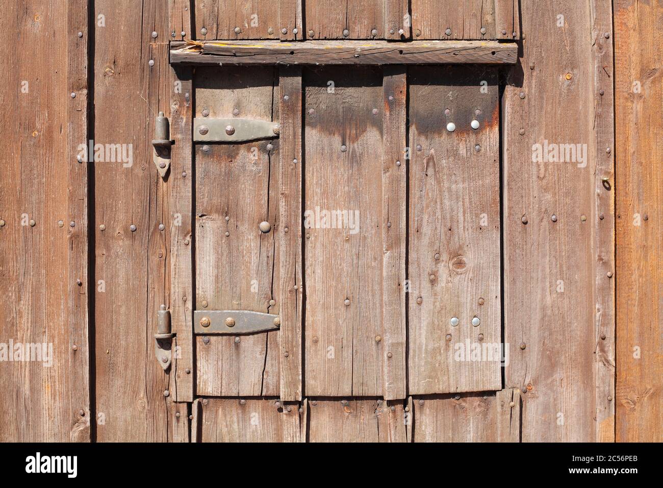 Ancienne trappe en bois, Allemagne, Europe Banque D'Images