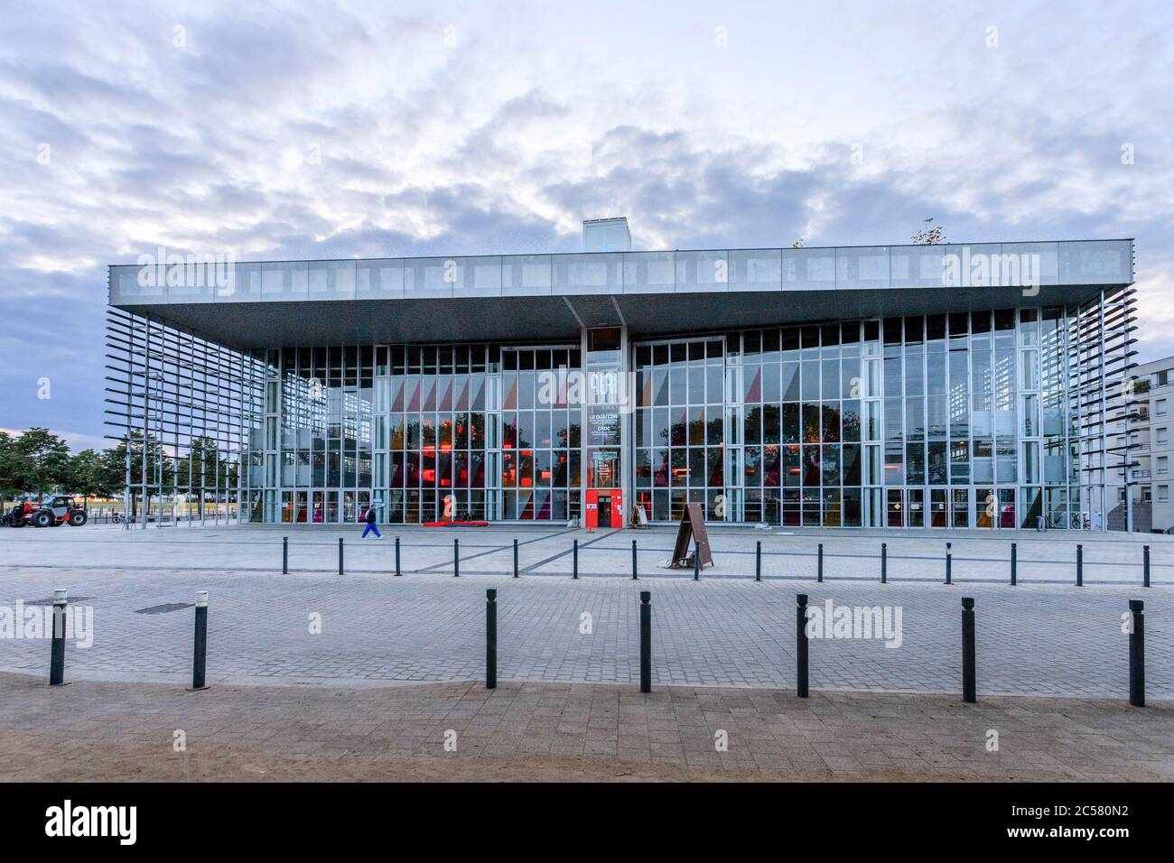 France, Maine et Loire, Angers, Théâtre le quai // France, Maine-et-Loire (49), Angers, théâtre le quai Banque D'Images