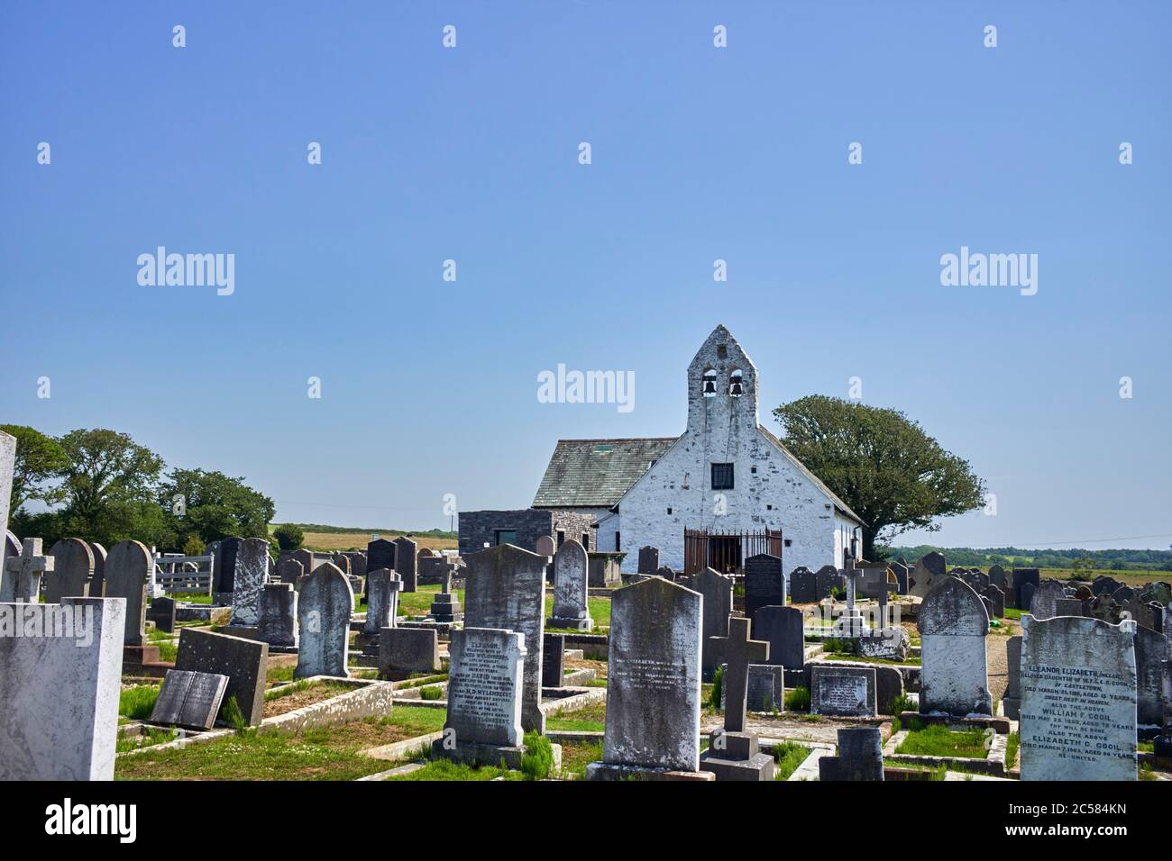 Saint-Lupus connu sous le nom d'église Malew à Castletown, île de Man Banque D'Images