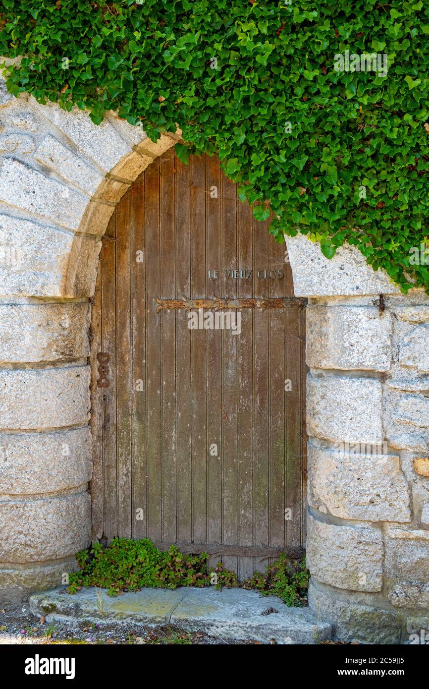 France, Val d'Oise, Parc naturel du Vexin Français, village de Wy dit joli Banque D'Images