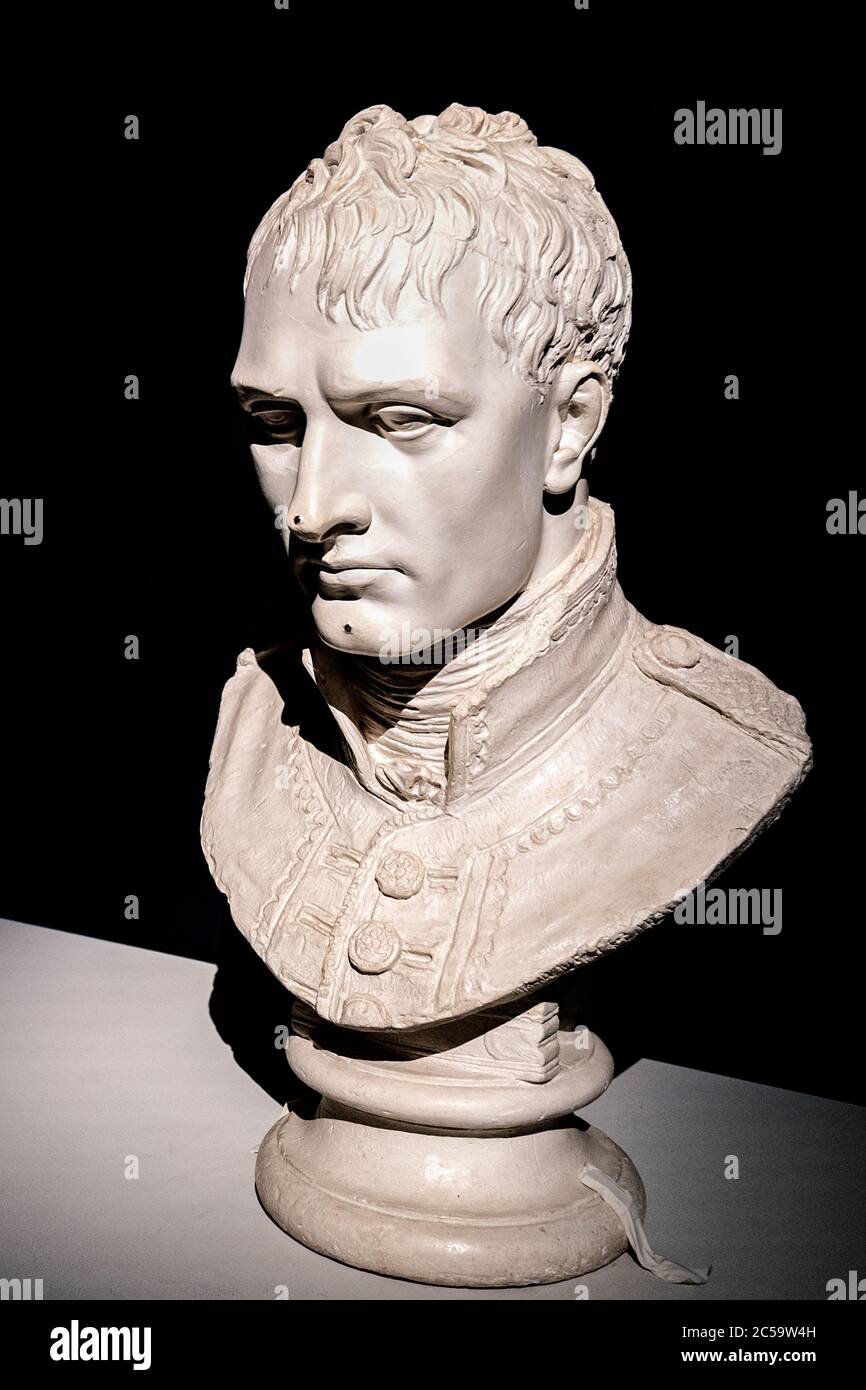 Buste de Napoléon Bonaparte, premier consul, par Antonio Canova Banque D'Images