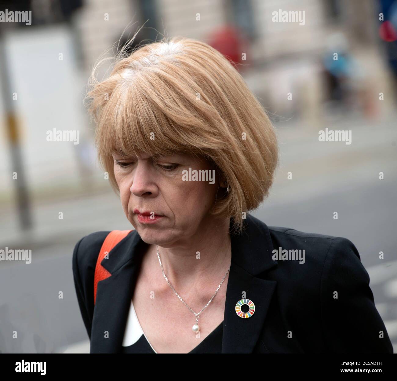 Wendy Morton, députée d'Aldridge-Brownhills, et sous-secrétaire parlementaire (Bureau des affaires étrangères et du Commonwealth) (joint avec le ministère du développement international Banque D'Images
