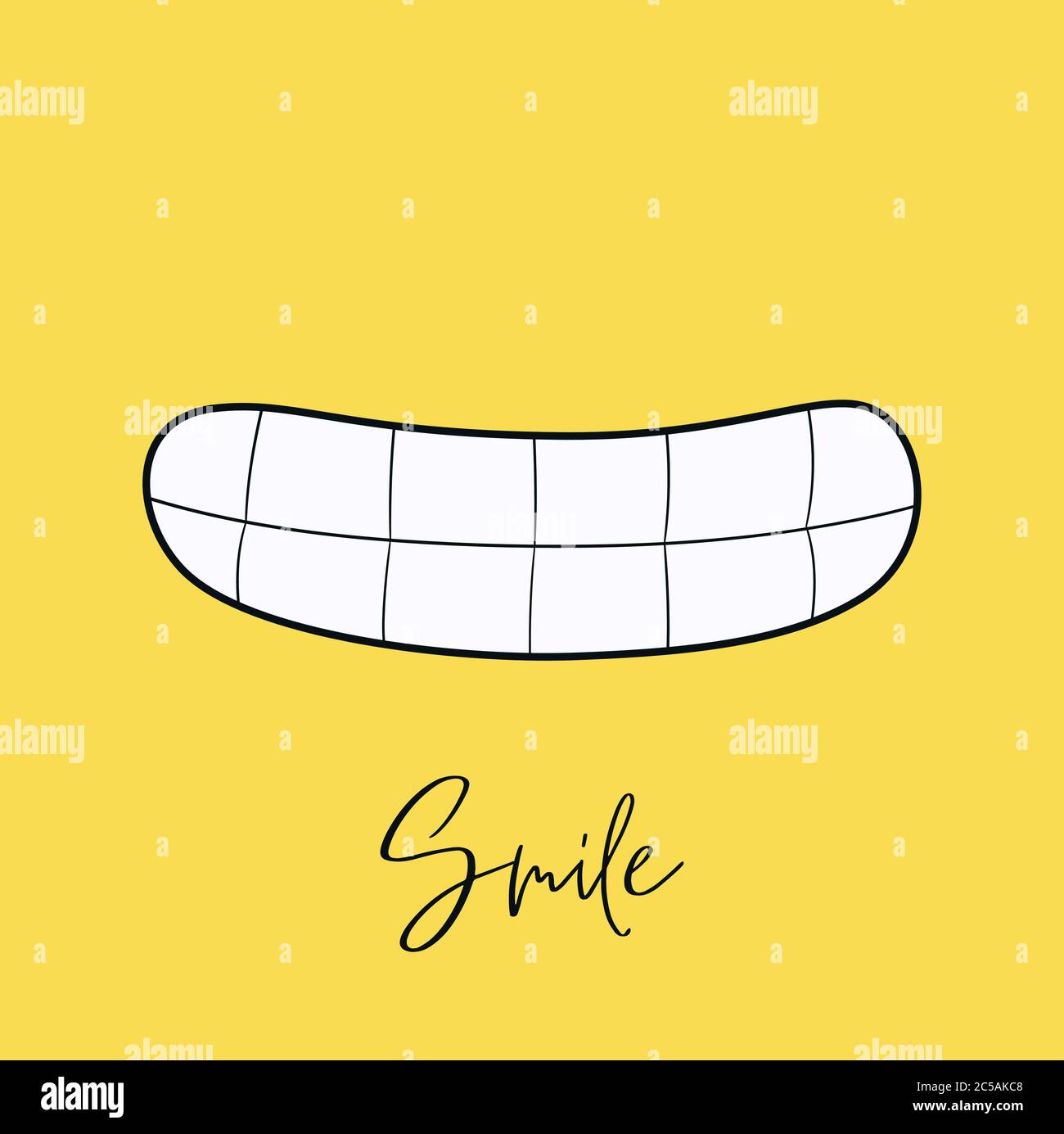 Logo Smile Design de modèle vectoriel. Illustration de Vecteur