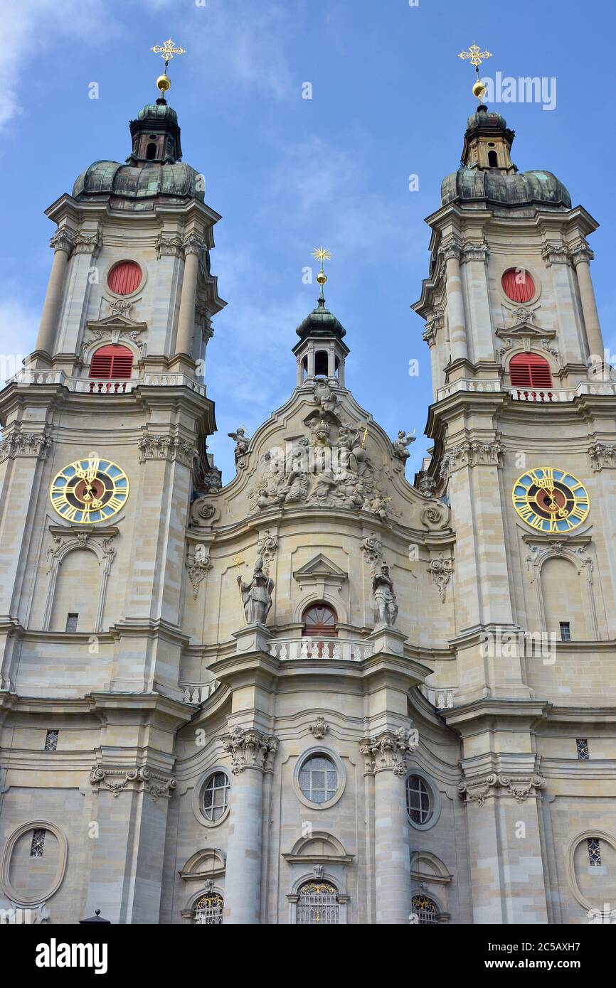 Fürstabtei Saint-Gall, Abbaye de Saint-Gall, Saint-Gall, Suisse, Suisse, Svájc, Europe Banque D'Images