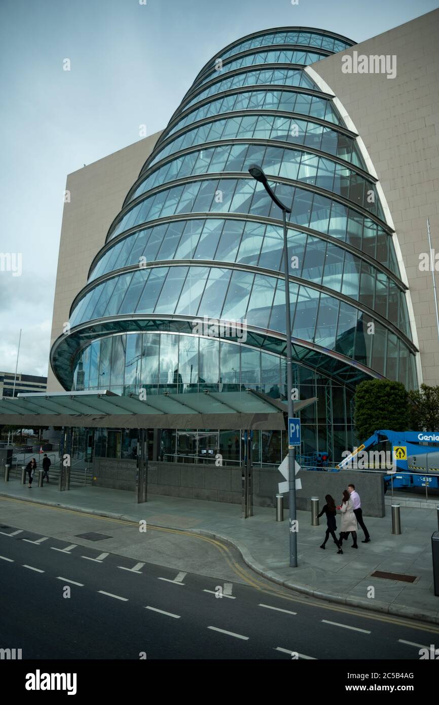 Le Convention Center Dublin, Irlande. Banque D'Images