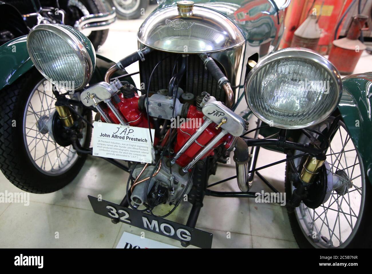 Véhicule au musée de l'automobile de San Diego Banque D'Images